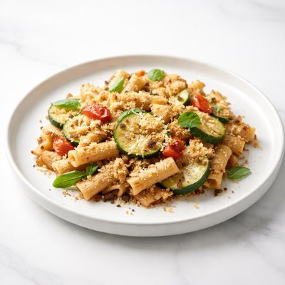 Image of Whole Wheat Pasta and Zucchini Bake