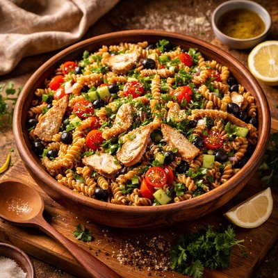 Image of Whole Wheat Pasta Salad with Chicken