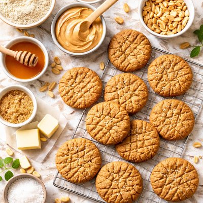 Image of Whole Wheat Peanut Butter Cookies