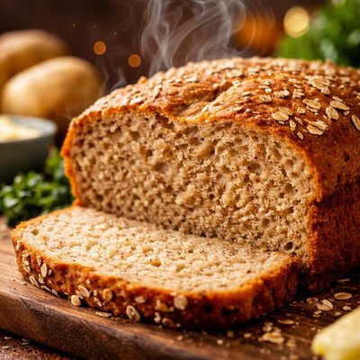 Image of Whole Wheat Potato Bread Bread Machine