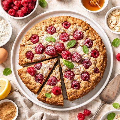 Image of Whole Wheat Raspberry Cake