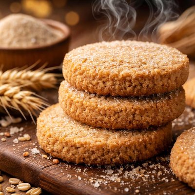 Image of Whole Wheat Shortbread Cookies