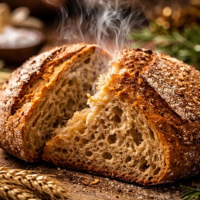 Image of Whole Wheat Sourdough Bread