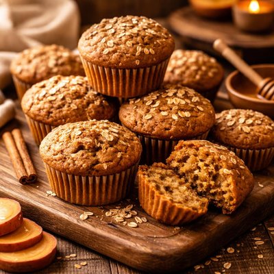 Image of Whole Wheat Sweet Potato Muffins
