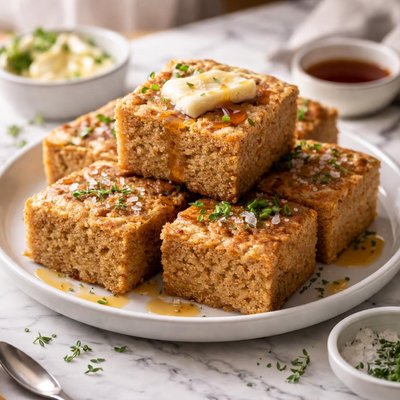 Image of Whole Wheat Vegan Cornbread
