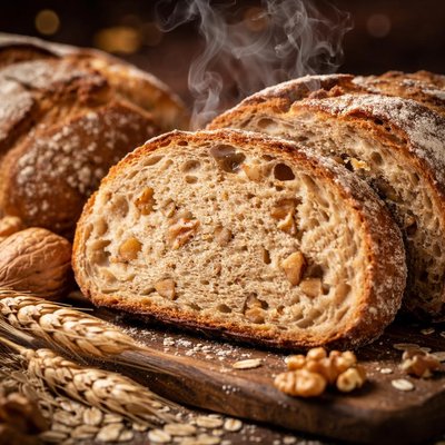 Image of Whole Wheat Walnut Bread