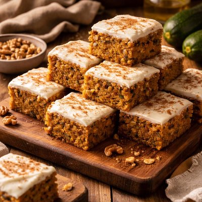 Image of Whole Wheat Zucchini Bars