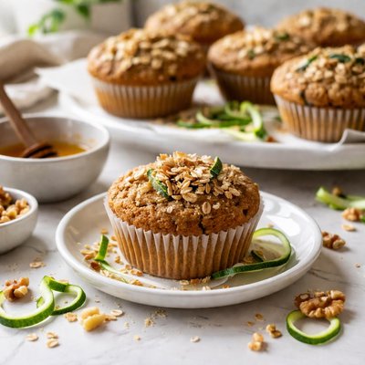 Image of Whole Wheat Zucchini Muffins