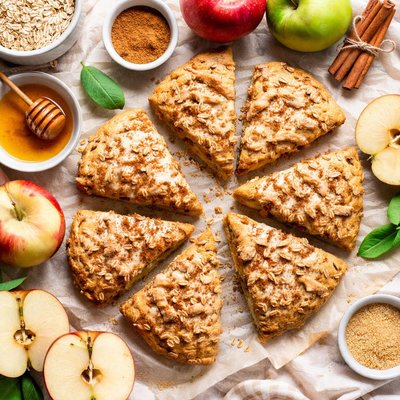 Image of Wholemeal Apple Cinnamon Scones