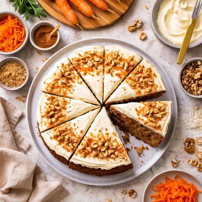 Image of Wholemeal Carrot Cake