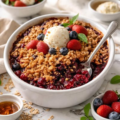 Image of Wholesome Berry Crisp