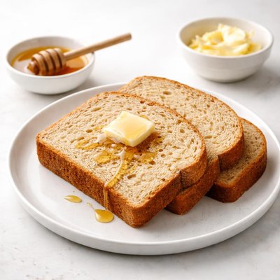 Image of Wholesome Homemade Honey Whole Wheat Bread