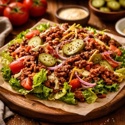 Image of Whopper Salad Low Carb