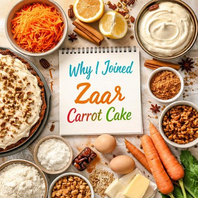 Image of Why I Joined Zaar Carrot Cake