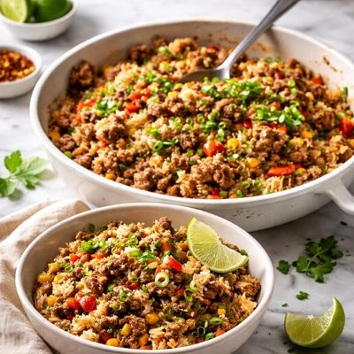 Image of Wicked Easy Beef and Rice