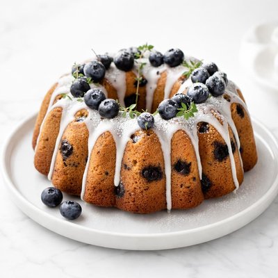 Image of Wild Blueberry Bundt Cake