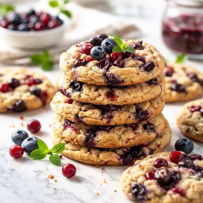 Image of Wild Blueberry Lingonberry Cookies