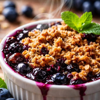 Image of Wild Maine Blueberry Crisp