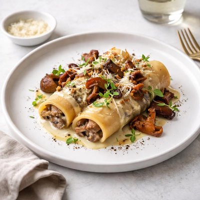 Image of Wild Mushroom Manicotti