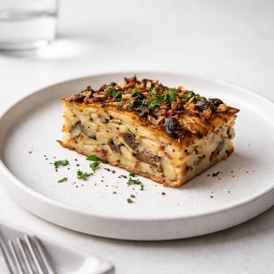 Image of Wild Mushroom Potato Kugel