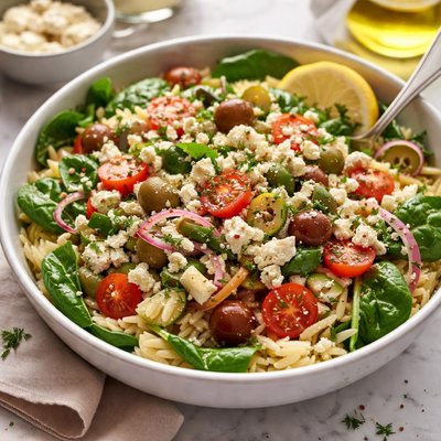 Image of Wild Oats Greek Orzo and Spinach Salad