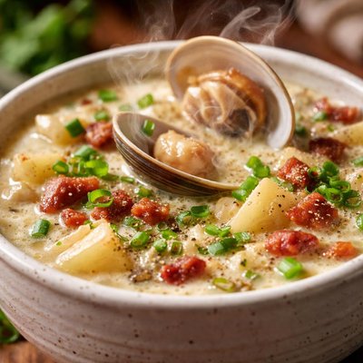 Image of Wild Onion Clam Chowder