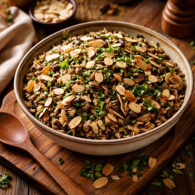 Image of Wild Rice Almondine