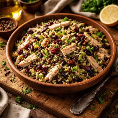 Image of Wild Rice and Chicken Salad