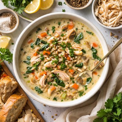 Image of Wild Rice Chicken Soup