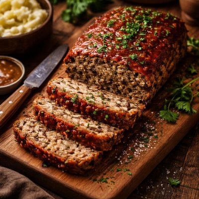 Image of Wild Rice Meatloaf