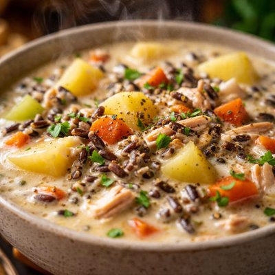 Image of Wild Rice Potato Soup