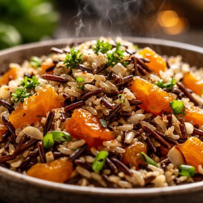 Image of Wild Rice with Dried Apricots W W