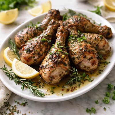 Image of Wine and Herb Marinated Chicken Dump