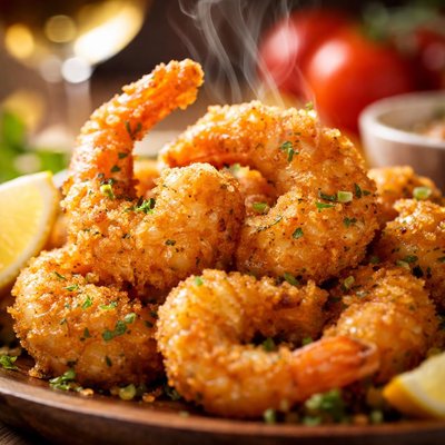 Image of Wine Battered Shrimp