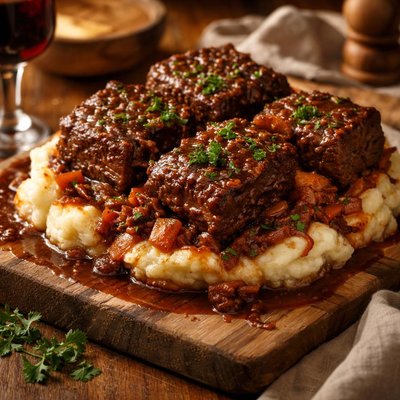 Image of Wine Braised Boneless Short Ribs