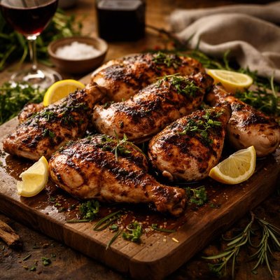 Image of Wine Brined Grilled Chicken