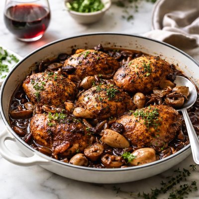 Image of Wine Soaked Chicken