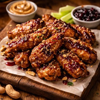 Image of Wings Peanut Butter and Jelly Wings