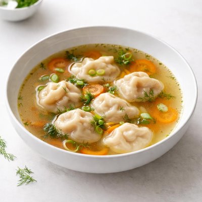 Image of Winter Broth with Dumplings the Way My Nana Makes