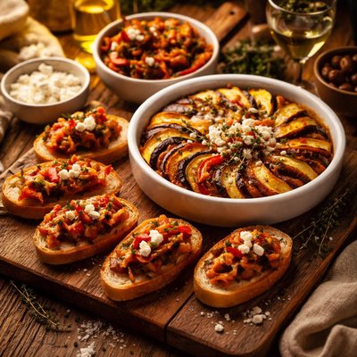 Image of Winter Ratatouille with Option to Make Into a Great Appetizer
