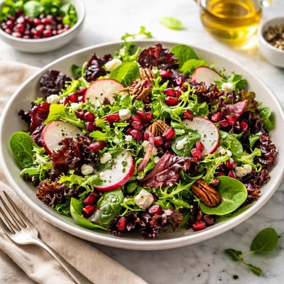 Image of Winter Spring Mix Salad Mesclun