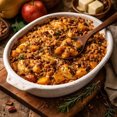 Image of Winter Squash Apple Casserole