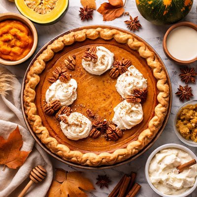 Image of Winter Squash Pumpkin Pie