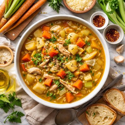 Image of Winter Warmer Carrot Celery and Potato Soup
