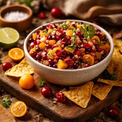 Image of Wisconsin Cranberry and Kumquat Salsa
