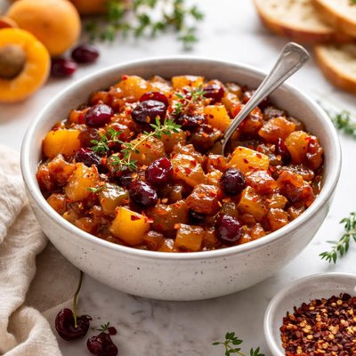 Image of Wonderful Apricot Cranberry Chutney