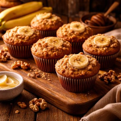 Image of Wonderful Banana Muffins
