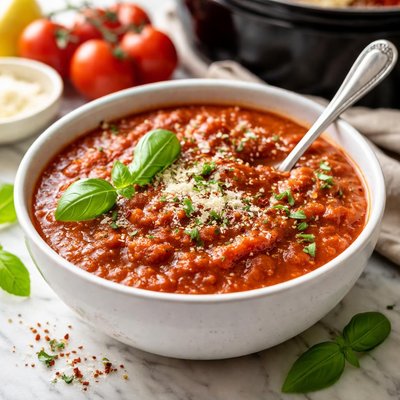 Image of Wonderful Crock Pot Italian Tomato Sauce