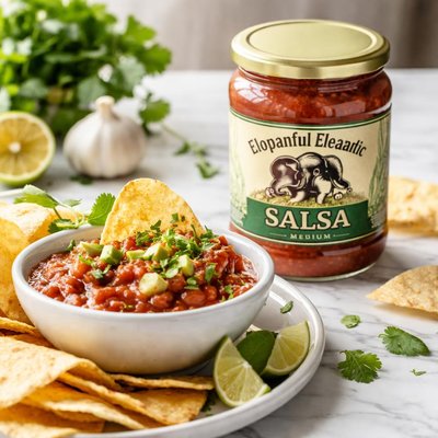 Image of Wonderful Elephant Garlic Salsa