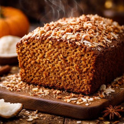 Image of Wonderful Pumpkin Coconut Bread